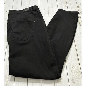 Tahari Chloe Tummy Tuck Slimming Fit Solution Skinny‎ Jeans 22W Black